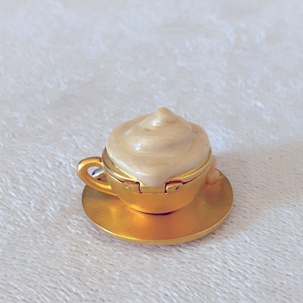 Estée Lauder Vintage 1999 Cafe Solid Perfume Compact with Beautiful Perfume. - Picture 8 of 10